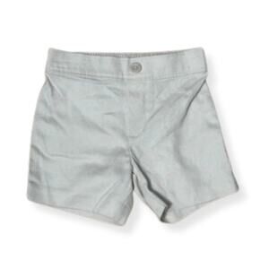 Izod Pullover Shorts Elastic Waistband 100% Cotton Beige Khaki Unisex 12M NWT